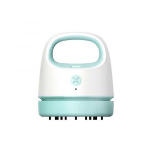Aspirateur de bureau,mini balayeuse à poussière de table portable avec brosse propre et buse d'aspirateur,chargement USB,idéal pour nettoyer les miettes,les résidus de gomme,K - Neuf