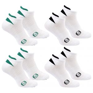 Chaussettes Sneaker Sergio Tacchini Lot De 4 Paires Premium 2287 Sneaker B - Neuf