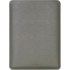 WQS-Housse pour Ordinateur Portable 15 Pouces Précisément Compatible avec MacBook Air 15" M4 2025 A3241 & M3 2024 A3114 & M2 2023 A2941, Étui en Simili-Cuir, Khaki Green - Neuf
