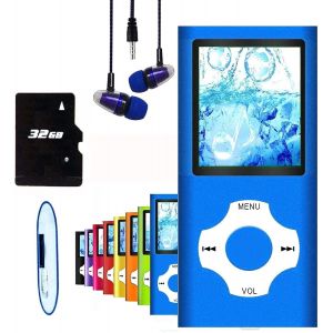 CHECARZHN--NO1-Hotechs Lecteur Mp3 Mp4 Avec Carte Mémoire 32 Go Et Écran Lcd Numérique 4,6 Cm - Neuf