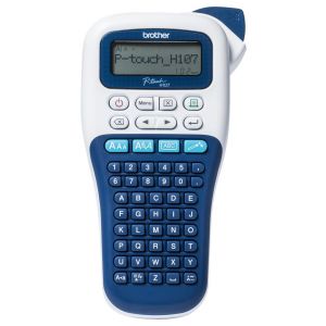 Brother PT-H107B &eacute;tiqueteuse P-touch bleue fonc&eacute;e - Neuf