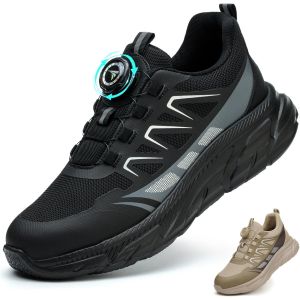 Jexnovashop-Chaussures De S&eacute;curit&eacute; Hommes L&eacute;g&egrave;re Basket Securite Femme Chaussures De Travail Embout En Acier Respirantes Antid&eacute;rapante Chaussures De S&eacute;curit&eacute; - Neuf