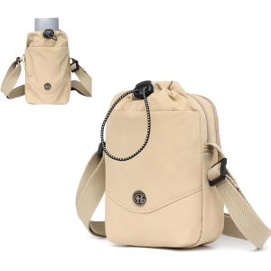 RFCBC-Sac à main en nylon pour femme - Petit sac pour téléphone portable - Sac à bandoulière étanche avec sac de rangement pour gobelet et bandoulière réglable - Neuf