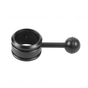 Adaptateur &agrave; rotule en aluminium pour support de lampe de plong&eacute;e 1 pouce, accessoire de montage sous-marin pour &eacute;quipement de plong&eacute;e. - Neuf
