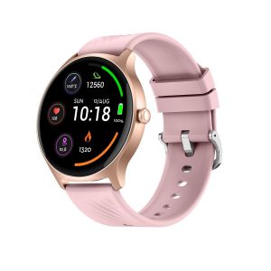 Montre connect&eacute;e Denver SWC-387RO Rose Or rose &Eacute;cran AMOLED IP67 Sant&eacute; Fitness Bluetooth 5.3 Unisexe - Neuf
