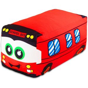 KAJGL-Voiture En Peluche,Créatif Peluche De Voiture,Enfants Toys Cozy Touch Toys,Jouet En Peluche En Voiture Rouge Toy Cars Soft Peluche Poupée Soft Mignon Enfants Cadeau D'Anniversaire 25Cm - Neuf
