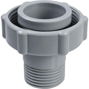 Raccord Vidange Piscine,Valve Vidange,Connecteur de Raccord de Vidange de Piscine,Id1,5 Pouce,Od1,0 Pouce,Filetage Intérieur 3/4 Pouce,Adapté aux Connexions de Vidange de Piscine Hors Sol - Neuf