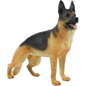 Sansh-Figurine De Berger Allemand Figurine Réaliste De Chien De Grande Taille Figure De Chien En Plastique Modèle De Chien Jouet Pour Enfants Cadeaux Éducatifs Jouet Figure - Neuf