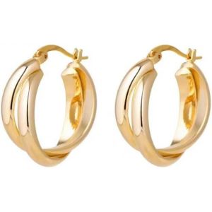 Kal-Boucles D'oreilles Or Pour Femme Boucles D'oreilles Zircone Cubique Argent Sterling 925 Boucles Doreilles Griffe Courb&eacute;es Stud Huggie Petites Cr&eacute;oles Hypoallerg&eacute;nique Bijoux Cadeaux - Neuf