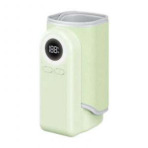 Chauffe-Biberon De Voyage Sac Chauffant Avec Écran, Isolé Portable Lait Chaud Pour Voiture Et Faire Du Shopping, De Couleur Verte - Neuf