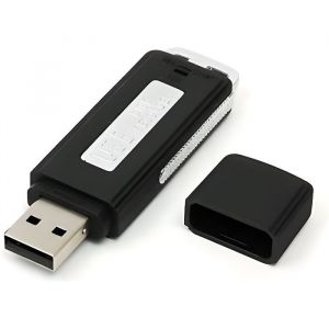 Professional original 8GB Rechargeable Mini Dictaphone 96Hr Audio Digital Pen USB Enregistreur vocal, Clé USB disque espion Audio - Neuf