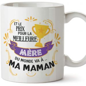 Eryi-Tasse/Mug Pour Maman U2013 Prix Pur La Meilleure Mère (Modèle 1) U2013 Idée Cadeau Fête Des Mères/Anniversaire Originale - Neuf