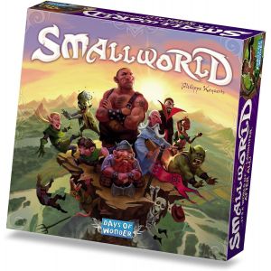 Chenquansarl-Asmodee - Small World - Jeu De Société Stratégique Pour Enfants Dès 8 Ans - Jeu De Plateau Et Civilisations - Univers Fantastique- As D'or - 2 À 5 Joueurs - 40 À 80 Min -En Français - - Neuf