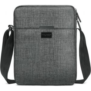 RFCBC-Sac à Bandoulière Hommes, Sacoche Homme Bandouliere Étanche avec Bandoulière Réglable, Petit Sac à bandoulière Vertical Antivol pour 7.9"" iPad, Tablette - pour Voyage, École, Affaires - Neuf