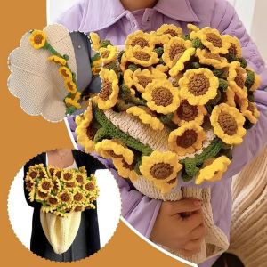 Couverture En Crochet &Agrave; Motif Floral, Motif &Eacute;cossais Drap&eacute; | Couverture De Canap&eacute; En Crochet &Agrave; Motif Bouquet - Neuf