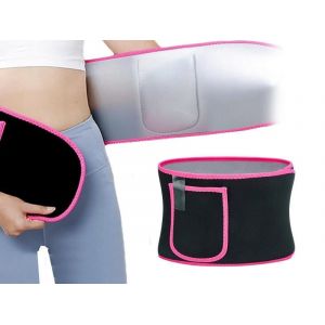 Ceinture De Sudation Pour Femme - Rose - Contr&ocirc;le Du Ventre Et Ajustement R&eacute;glable Pour L'entra&icirc;nement - Neuf
