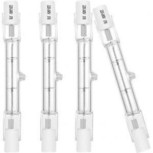 Kalanka-Ampoule Halog&iquest;&iquest;Ne Eco R7s 78mm 80w 230v 1050lm Blanc Chaud 2700k T3 Ampoule De Type J Pour Le Travail, La S&iquest;&iquest;Curit&iquest;&iquest;, Les &iquest;&iquest;Clairages Paysagers, Les Lampadaires (Lot De 4) - Neuf