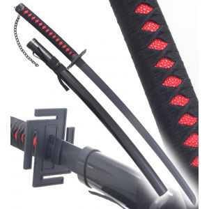 Bleach Katana en Bois Lame en Bois Sabre Bankai Katana Ichigo Sabre Replique D&eacute;coration - Neuf