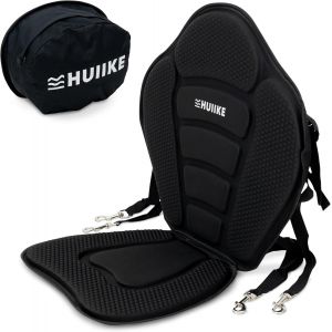 Letnerny-Siege Paddle Gonflable Et Kayak Avec 4 Sangles Réglables - | Siège Paddle Gonflable Avec Sac Arrière, Accessoire Sup | Kayak Seat, Canoe Et Paddleboard | Stand Up Board Accessoire Pour Peche - Neuf