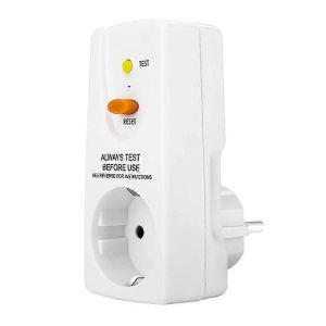 16a Gfci Fiche de protection contre les fuites Prise RCD Disjoncteur domestique Interrupteur de coupure de s&eacute;curit&eacute; Prise de protection personnelle Prise UE - Neuf