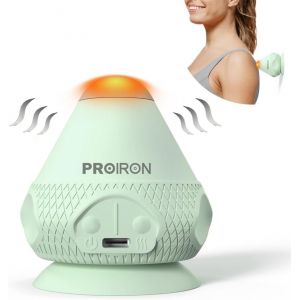 Kal-Boules De Massage Avec Ventouse,Soulage L'épaule, Les Bras, Le Dos, L'abdomen, Les Jambes, Les Mollets, La Tension Des Pieds Ou Des Muscles,Verte(Vibration + Chauffage) - Neuf