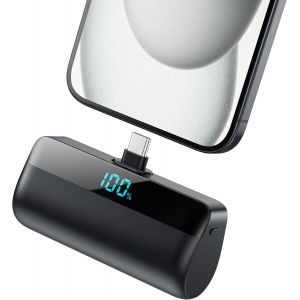 KALANKA-Batterie pour iPhone 17/16 Series, Upgraded 5200mAh PD 3A Charge Rapide USB C Power Bank avec &Eacute;cran LCD Chargeur Portable Compatible avec iPhone 17/16/15 Plus Pro Max, Samsung, USB C Phones - Neuf