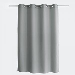 Rideau Uni &Agrave; Oeillets - Neuf