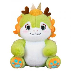 Poup&eacute;e en peluche cr&eacute;ative petit dragon poup&eacute;e petit dragon cadeau jouet en peluche cadeau pour enfants-vert - Neuf