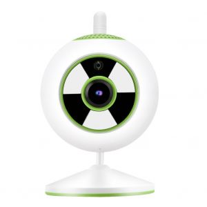 Mini camera de surveillance IP WiFi 1080p, vision nocturne couleur, pour interieur et maison, compatible Onvif 100-240 V - Neuf
