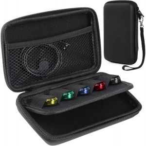 &eacute;tui pour Cl&eacute; USB, &eacute;tui de Support de Cl&eacute; USB en Mat&eacute;riau Souple, Organisateur Universel d'accessoires &eacute;lectroniques, Organisateur de Support de Cl&eacute; USB Portable avec 10 Emplacements - Neuf