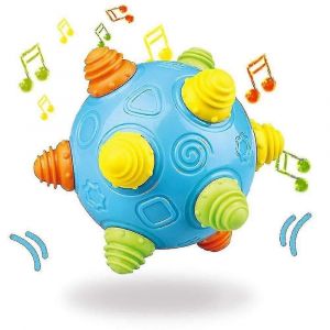 Baby Music Shake Dancing Ball Toy, Balle De D&eacute;veloppement Sensoriel Rebondissante Gratuite - Neuf