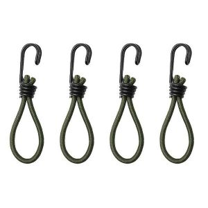Lot De 4 Boucles De Sangle De Tente Durables Avec Corde &Eacute;lastique &iquest; &Eacute;quipement De Camping Essentiel Pour Une Installation S&eacute;curis&eacute;e Et Une R&eacute;sistance Au Vent - Neuf