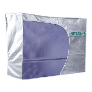 HJLIAN Housse de protection pour climatiseur exterieur, anti-poussiere, anti-neige, impermeable et resistante au soleil, pour la maison, 3 pieces - Neuf
