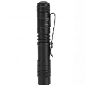 HJLIAN Mini lampe torche LED portable en alliage d'aluminium avec clip pour l'exterieur (9 cm) - Neuf