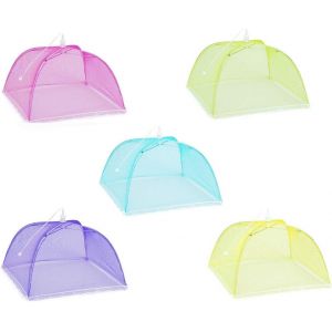 Mosquito Nets de produits Alimentaires Cloche 5pcs Pliable Maille Couvrir les Pop-up de la Nourriture Couverture Anti-Mouche Moustiques de pique-Nique - Neuf