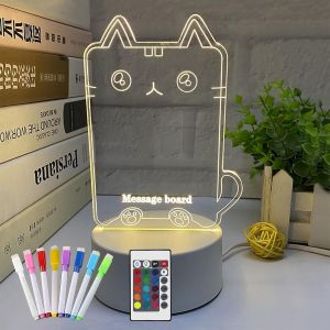 Veilleuse En Acrylique Cadeau Pour Maman, Idee Cadeau Femme Anniversaire, Cadeau Noel, Diy Tableau Écriture Lampe Veilleuse Bébé Enfant Fille Telecommande Prise Usb A Pile Couple F[Vei9270741] - Neuf