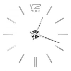 2025 Design Moderne Grande Horloge Murale 3D Bricolage Horloges &Agrave; Quartz Montres De Mode Acrylique Miroir Autocollants Salon D&eacute;cor &Agrave; La Maison Horloge.056S.2D 16 Inch (40Cm) - Neuf