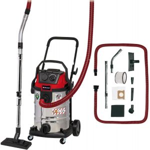 NouvelHorizonstore-Aspirateur de Chantier Te-VC 2230 SACL (1 400 W, Cuve 30L, Classe de poussi&egrave;res L, pour des poussi&egrave;res de valeurs MAK Sup.1 MG/m&sup3;) Vendu avec Plusieurs Buses et filtres - Neuf