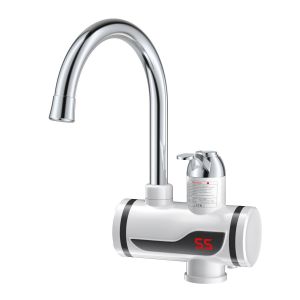 Robinet D'eau Chaude Électrique-Norme Européenne, Lave-Vaisselle De Cuisine Chaud Instantané Chauffage Rapide Trois Secondes Robinet D'eau Chaude Rapide Sans Conduites D'eau - Neuf