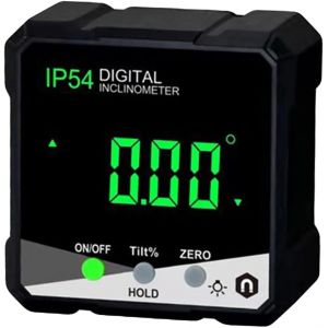 KALANKA-Rapporteur d'angle num&eacute;rique avec &eacute;cran LCD Mini inclinom&egrave;tre Outil de mesure d'angle avec base magn&eacute;tique pour menuisier maison - Neuf