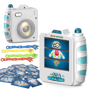 Jeu De Soci&eacute;t&eacute; D'apprentissage Pour La Formation &Agrave; La R&eacute;action Cr&eacute;ative, Jeu De Chasse &Agrave; La Cam&eacute;ra Avec Cartes M&eacute;moire Pour Centres D'activit&eacute;s Pour Enfants - Neuf