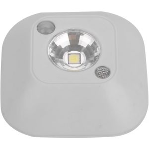 Veilleuse &Agrave; Capteur De Mouvement Led,B&acirc;ton Sans Fil Sur La Lampe Nuit Aliment&eacute; Par Batterie Infrarouge Capteur Mouvement Applique Murale Couloirs Escaliers Chambres Chambre D'enfants Toile(Blanc) - Neuf