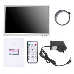 Lecteur de film portable HDMI 17"" avec cadre photo numerique et album 1709T 110 V-240 V (blanc, prise AU) - Neuf