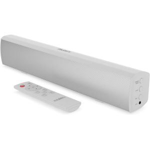 Bowfell 50W Barre de Son TV Bluetooth | Enceinte TV Home Cinema 2.0 | Barres de Son avec Entr&eacute;e Optique, RCA, USB, MP3 et AUX | R&eacute;glages Personnalis&eacute;s de L'&eacute;galiseur et T&eacute;l&eacute;commande - Neuf
