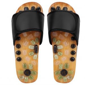 Chaussons De Massage Pour Les Pieds, Semelles Dures En Paves (Noir, Pointure 41) - Neuf