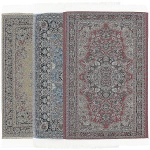 Lot de 3 tapis de sol miniatures pour la d&eacute;coration de maison de poup&eacute;e - Neuf