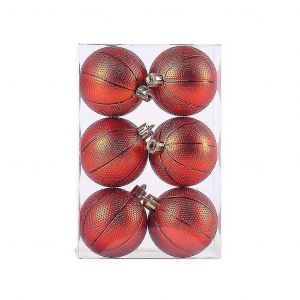 Arbre de no&euml;l Decorat 6cm de No&euml;l, Ballon de Football, Baseball, de Football, de Basket-ball - Neuf