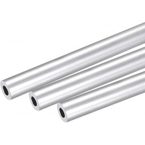 Kalanka-Tube Aluminium 6063 Aluminium Rond Tube 9mm Diam&egrave;tre Externe 6mm Interne Diam&egrave;tre 25cm Longueur Tuyau Tube 3pcs - Neuf