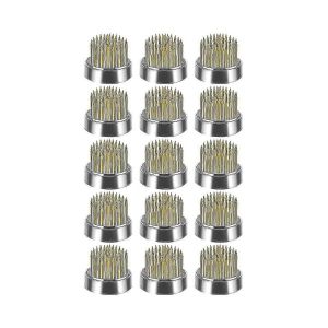 16 pcs fleur grenouilles kenzans rond floral pin grenouilles vase fleur arrangeur arrangement pin grenouille fixe - Neuf