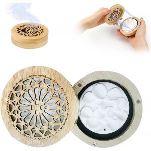 Trahoo-Diffuseur D'huile Essentielle En Pl&acirc;tre Diffuseur Parfum Maison Diffuseur De Parfum Diffuseur En Pl&acirc;tre Aucune Huile Ajout&eacute;e Diy Salon Chambre Salle De Bains Voiture Diffuseur Avec Bo&icirc;te En Bo - Neuf